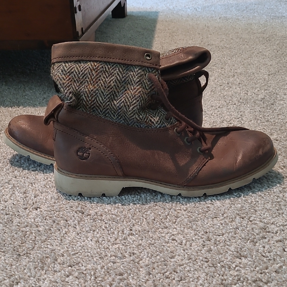 Timberland Brown Leather Boots
